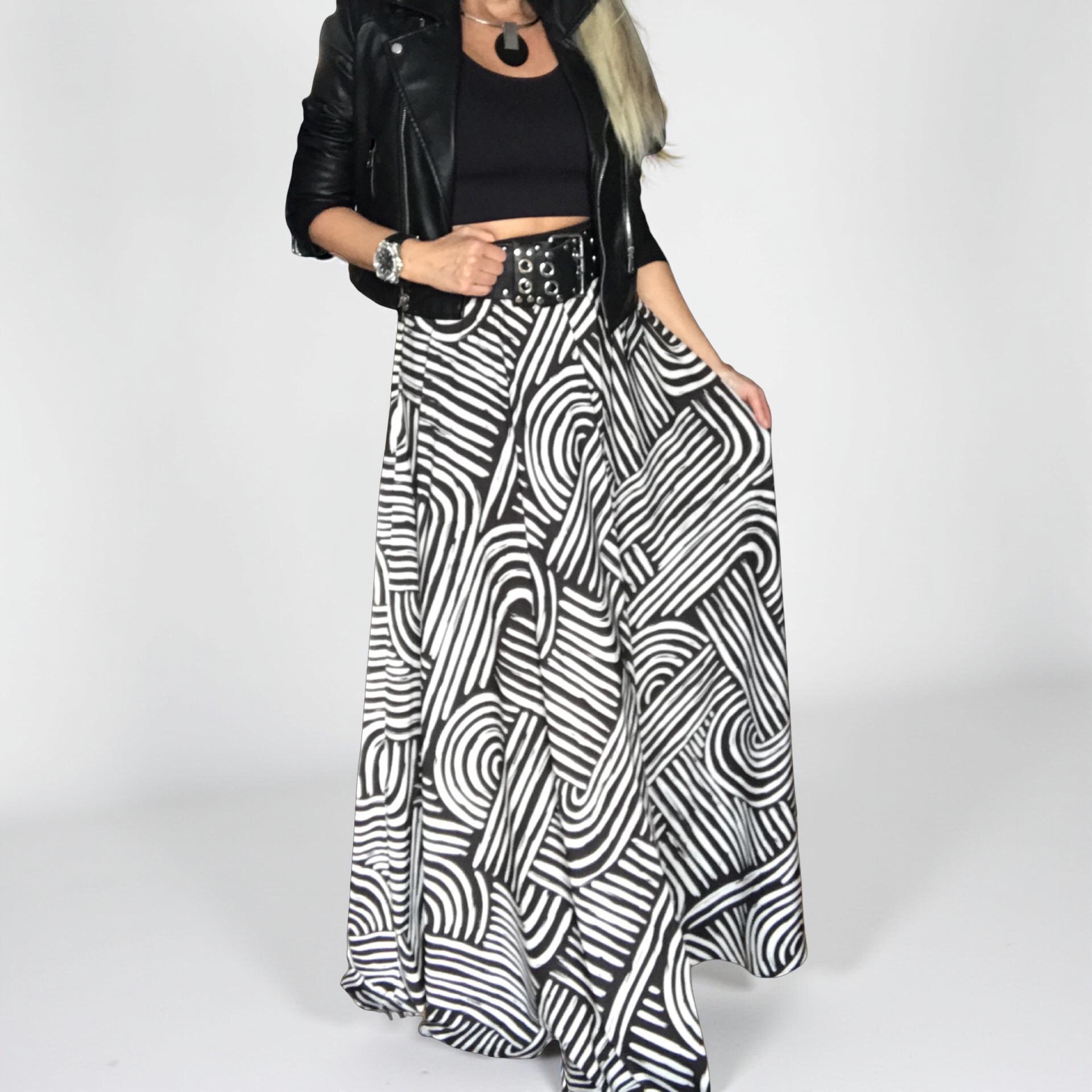 Dlouhá letní sukně BOROS SK-L-BWW01